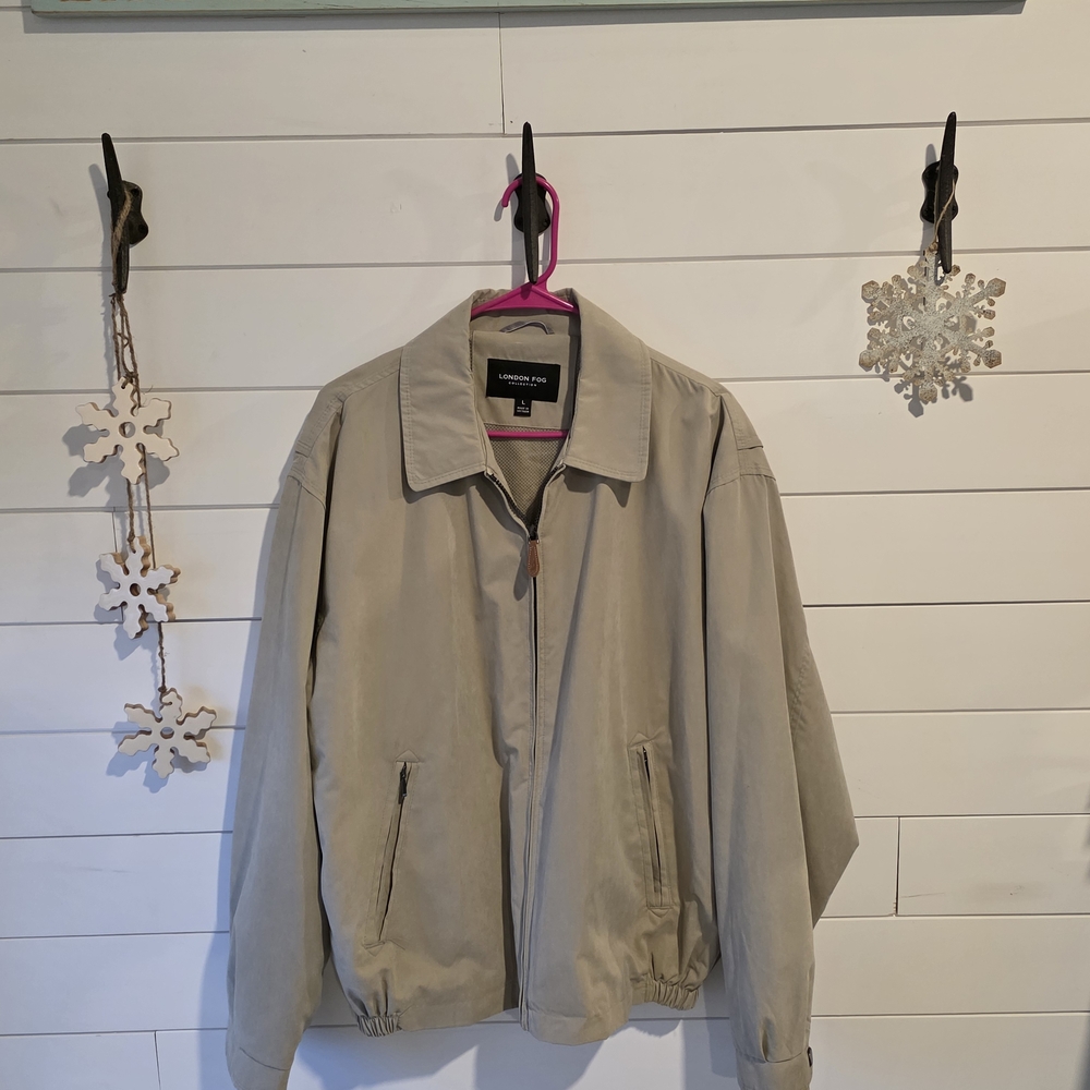 London Fog Men's Light Tan Jacket